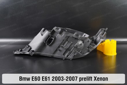 Новый корпус фары BMW 5 E60 E61 Xenon (2003-2007) V поколение дорестайлинг правы. . фото 10
