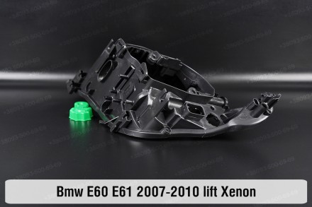 Новый корпус фары BMW 5 E60 E61 Xenon (2007-2010) V поколение рестайлинг правый.. . фото 10