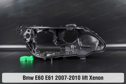 Новый корпус фары BMW 5 E60 E61 Xenon (2007-2010) V поколение рестайлинг правый.. . фото 2