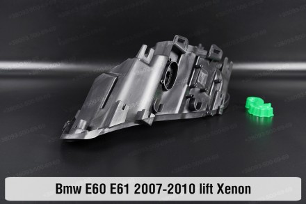 Новый корпус фары BMW 5 E60 E61 Xenon (2007-2010) V поколение рестайлинг правый.. . фото 9