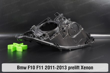Новый корпус фары BMW 5 F10 F11 Xenon (2009-2013) VI поколение дорестайлинг прав. . фото 11