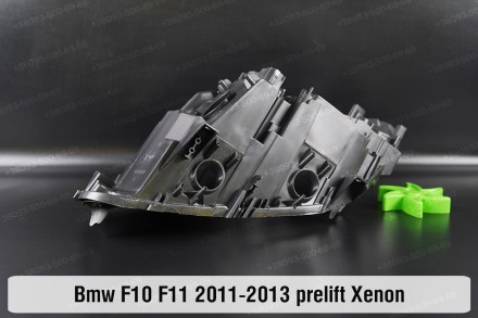 Новый корпус фары BMW 5 F10 F11 Xenon (2009-2013) VI поколение дорестайлинг прав. . фото 6