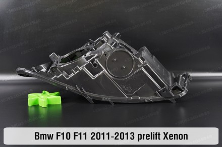 Новый корпус фары BMW 5 F10 F11 Xenon (2009-2013) VI поколение дорестайлинг прав. . фото 9