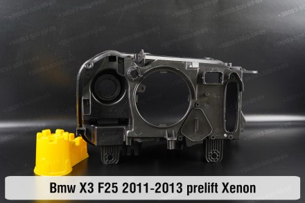Новый корпус фары BMW X3 F25 Xenon (2010-2014) II поколение дорестайлинг левый.
. . фото 9