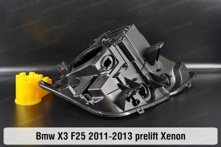 Новый корпус фары BMW X3 F25 Xenon (2010-2014) II поколение дорестайлинг левый.
. . фото 6