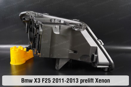 Новый корпус фары BMW X3 F25 Xenon (2010-2014) II поколение дорестайлинг левый.
. . фото 4