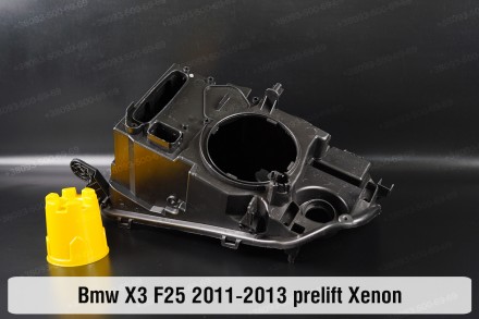 Новый корпус фары BMW X3 F25 Xenon (2010-2014) II поколение дорестайлинг левый.
. . фото 7