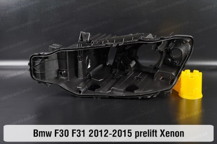 Новый корпус фары BMW 3 F30 F31 Xenon (2011-2015) VI поколение дорестайлинг левы. . фото 2