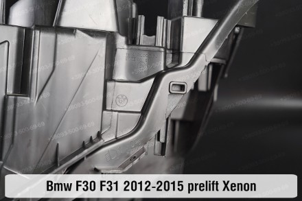 Новый корпус фары BMW 3 F30 F31 Xenon (2011-2015) VI поколение дорестайлинг левы. . фото 11