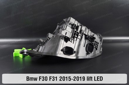 Новый корпус фары BMW 3 F30 F31 LED (2015-2019) VI поколение рестайлинг правый.
. . фото 6