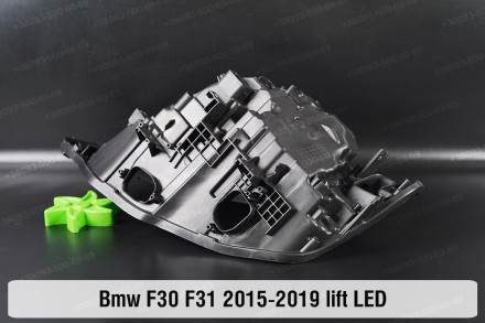 Новый корпус фары BMW 3 F30 F31 LED (2015-2019) VI поколение рестайлинг правый.
. . фото 11