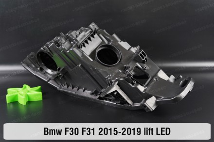 Новый корпус фары BMW 3 F30 F31 LED (2015-2019) VI поколение рестайлинг правый.
. . фото 8
