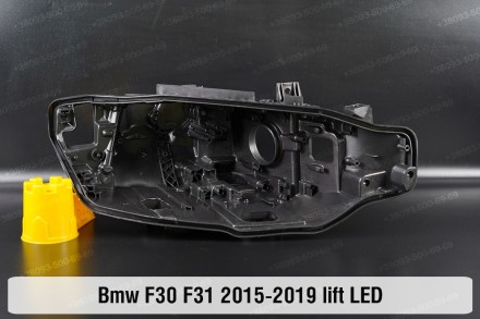 Новый корпус фары BMW 3 F30 F31 LED (2015-2019) VI поколение рестайлинг правый.
. . фото 2