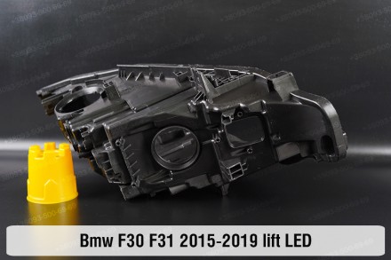Новый корпус фары BMW 3 F30 F31 LED (2015-2019) VI поколение рестайлинг левый.
В. . фото 3