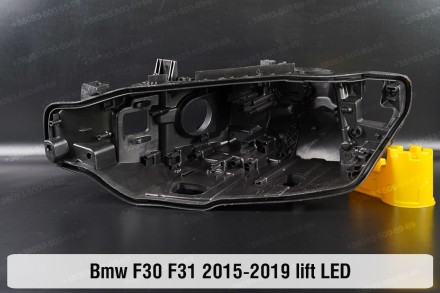 Новый корпус фары BMW 3 F30 F31 LED (2015-2019) VI поколение рестайлинг левый.
В. . фото 2