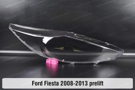 Стекло на фару Ford Fiesta Mk6 (2008-2012) VI поколение дорестайлинг правое.
В н. . фото 2