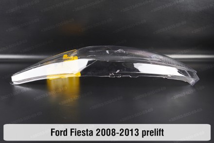 Стекло на фару Ford Fiesta Mk6 (2008-2012) VI поколение дорестайлинг левое.
В на. . фото 4