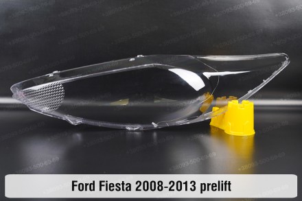 Стекло на фару Ford Fiesta Mk6 (2008-2012) VI поколение дорестайлинг левое.
В на. . фото 2