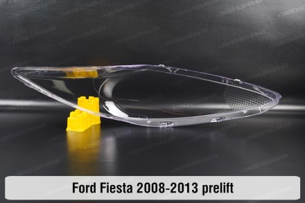 Стекло на фару Ford Fiesta Mk6 (2008-2012) VI поколение дорестайлинг левое.
В на. . фото 3