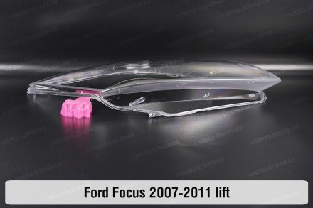 Скло на фару Ford Focus Mk2 (2007-2010) II покоління рестайлінг праве.
У наявнос. . фото 5