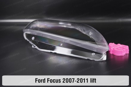 Скло на фару Ford Focus Mk2 (2007-2010) II покоління рестайлінг праве.
У наявнос. . фото 7