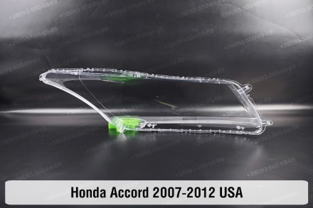 Скло на фару Honda Accord 8 Sedan Wagon USA (2008-2012) VIII покоління ліве.
У н. . фото 4