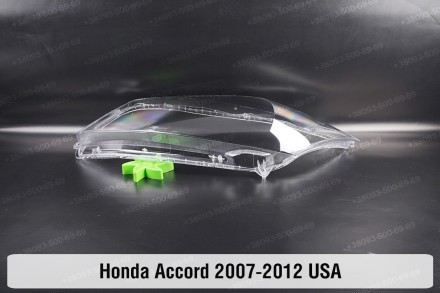 Скло на фару Honda Accord 8 Sedan Wagon USA (2008-2012) VIII покоління ліве.
У н. . фото 8