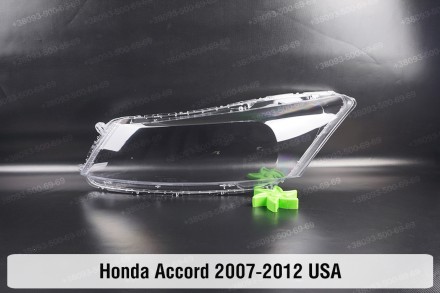 Скло на фару Honda Accord 8 Sedan Wagon USA (2008-2012) VIII покоління ліве.
У н. . фото 2