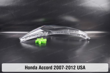 Скло на фару Honda Accord 8 Sedan Wagon USA (2008-2012) VIII покоління ліве.
У н. . фото 5
