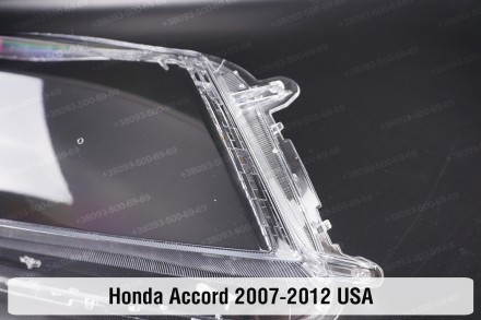 Стекло на фару Honda Accord 8 Sedan Wagon USA (2008-2012) VIII поколение правое.. . фото 7