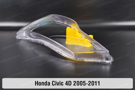 Стекло на фару Honda Civic Sedan (2005-2011) VIII поколение левое.
В наличии сте. . фото 3