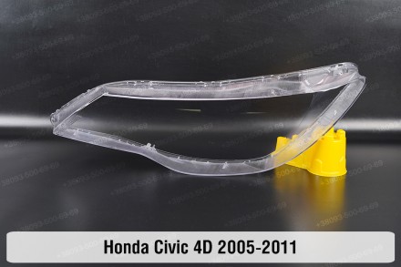 Стекло на фару Honda Civic Sedan (2005-2011) VIII поколение левое.
В наличии сте. . фото 2