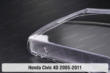 Стекло на фару Honda Civic Sedan (2005-2011) VIII поколение левое.
В наличии сте. . фото 8