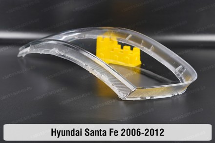 Стекло на фару Hyundai Santa Fe CM (2006-2012) II поколение левое.
В наличии сте. . фото 6