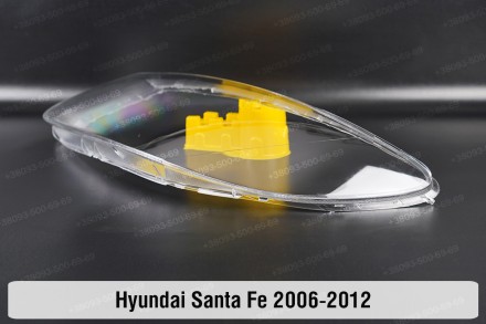 Стекло на фару Hyundai Santa Fe CM (2006-2012) II поколение левое.
В наличии сте. . фото 4