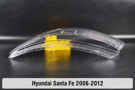 Стекло на фару Hyundai Santa Fe CM (2006-2012) II поколение левое.
В наличии сте. . фото 3