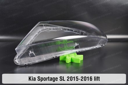 Скло на фару KIA Sportage SL (2014-2016) III покоління рестайлінг ліве.У наявнос. . фото 5