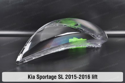 Скло на фару KIA Sportage SL (2014-2016) III покоління рестайлінг ліве.У наявнос. . фото 10