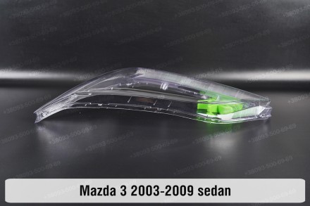 Стекло на фару Mazda 3 BK Sedan (2003-2009) I поколение левое.В наличии стекла ф. . фото 10