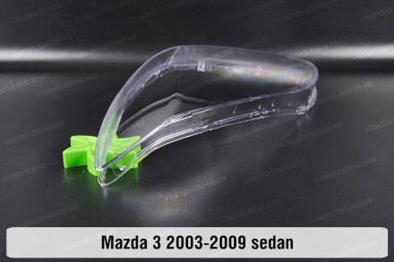 Стекло на фару Mazda 3 BK Sedan (2003-2009) I поколение левое.В наличии стекла ф. . фото 3