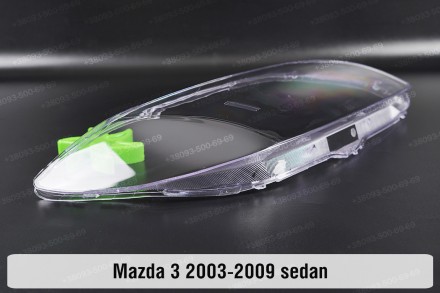 Стекло на фару Mazda 3 BK Sedan (2003-2009) I поколение правое.В наличии стекла . . фото 4