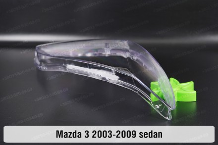 Стекло на фару Mazda 3 BK Sedan (2003-2009) I поколение правое.В наличии стекла . . фото 5
