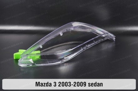 Стекло на фару Mazda 3 BK Sedan (2003-2009) I поколение правое.В наличии стекла . . фото 8