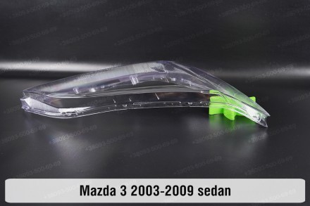 Стекло на фару Mazda 3 BK Sedan (2003-2009) I поколение правое.В наличии стекла . . фото 9