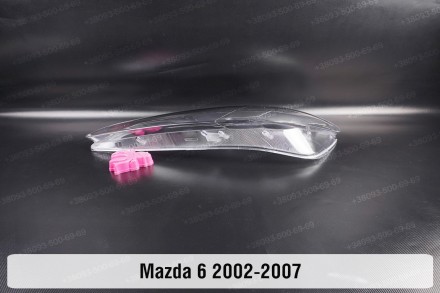 Скло на фару Mazda 6 GG1 (2002-2008) I покоління ліве.У наявності скло фар для н. . фото 7