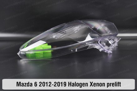 Стекло на фару Mazda 6 GJ1 Halogen Xenon (2012-2018) III поколение правое.В нали. . фото 10