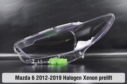 Стекло на фару Mazda 6 GJ1 Halogen Xenon (2012-2018) III поколение правое.В нали. . фото 3