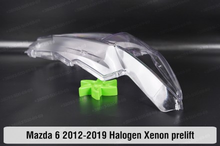 Стекло на фару Mazda 6 GJ1 Halogen Xenon (2012-2018) III поколение правое.В нали. . фото 8