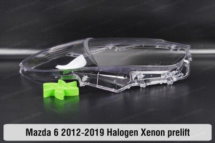 Стекло на фару Mazda 6 GJ1 Halogen Xenon (2012-2018) III поколение правое.В нали. . фото 7