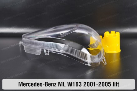 Стекло на фару Mercedes-Benz ML-Class W163 (2001-2005) I поколение рестайлинг пр. . фото 4